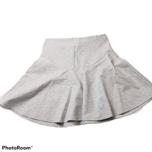 Urban Outfitters Silence + Noise Grey Skater Skirt, soft sweatshirt material M